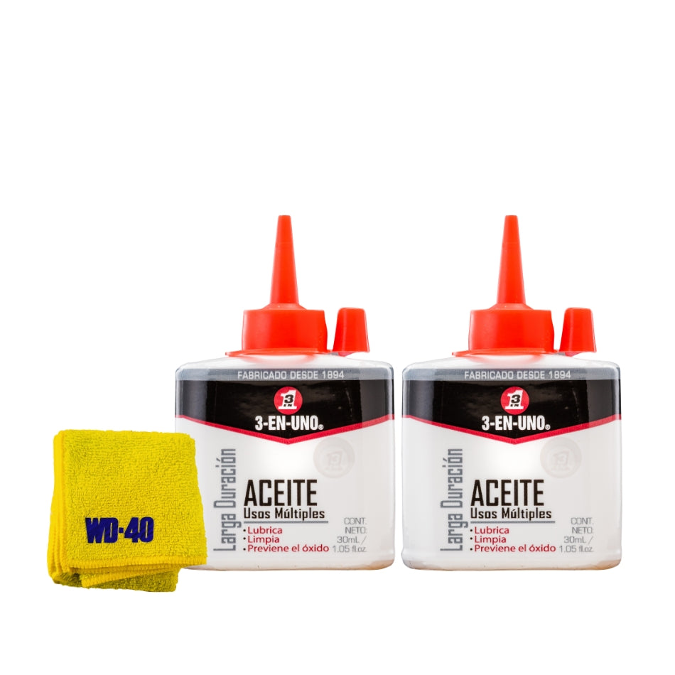 Aceite 3-en-uno Gotero 30ml X2und