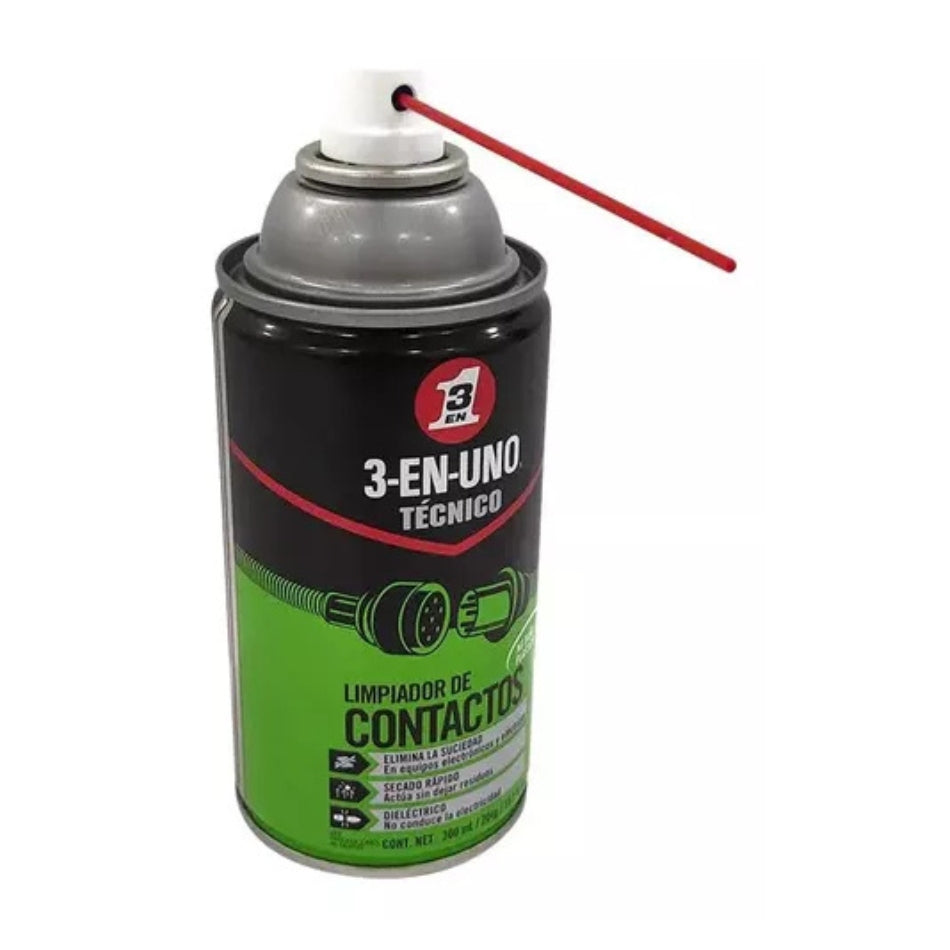 Limpiador De Contactos 3-en-uno Tecnico 273ml - 198g - 7oz