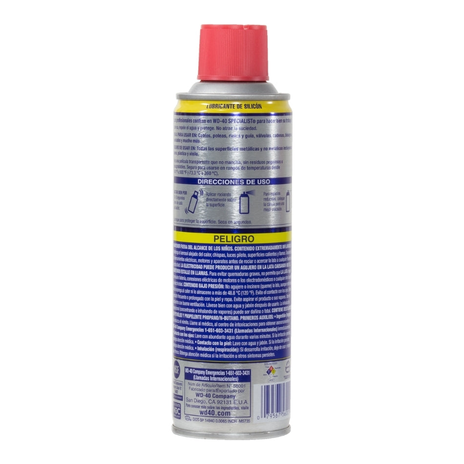 Wd-40® Specialist Lubricante Silicon 8oz