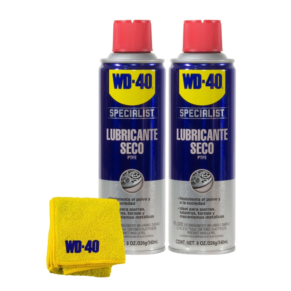 Lubricante Seco Wd-40® Specialist 8oz X2 Und