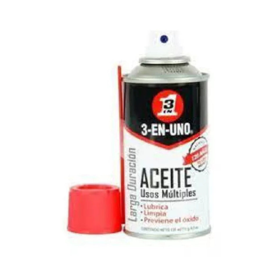Aceite Aerosol 3 En 1 - Multiusos 135ml/ 4.5oz  X2 Und