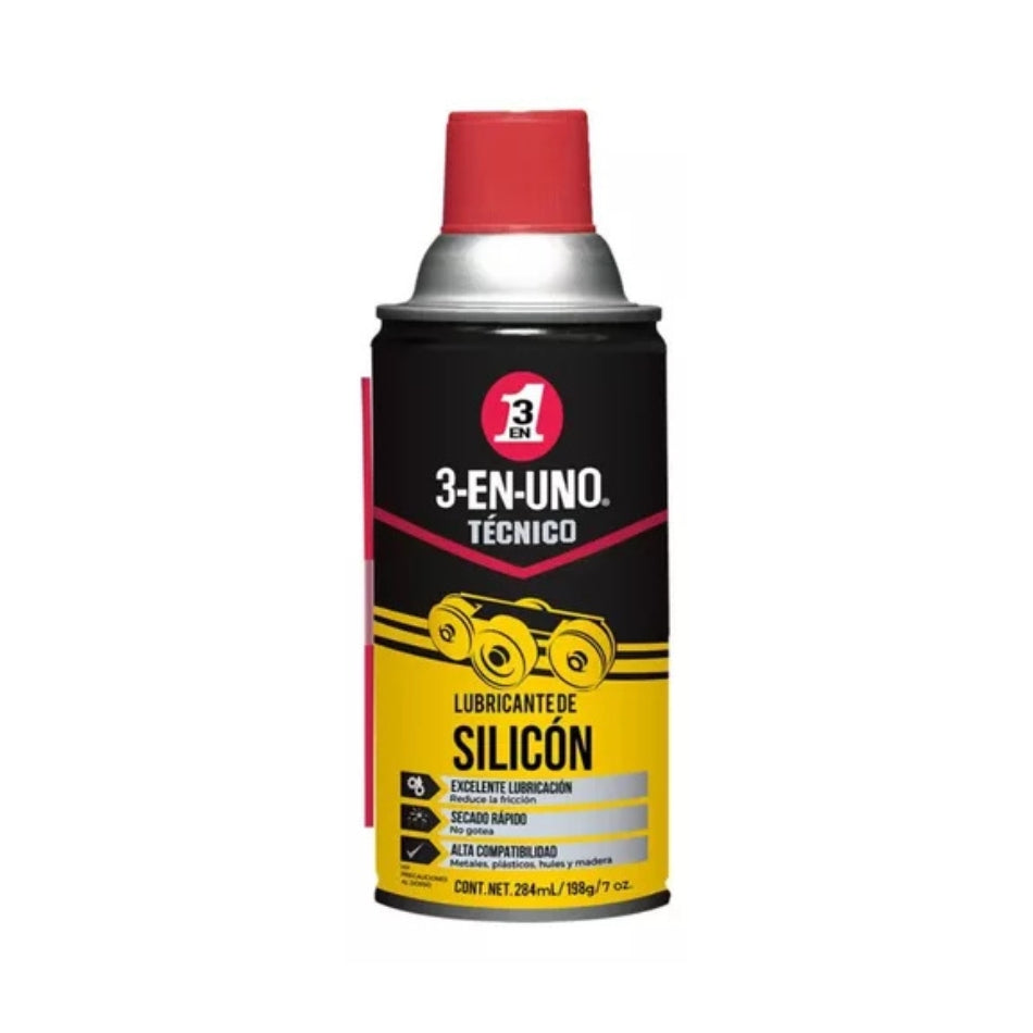 Lubricante De Silicón 3-en-uno Tecnico 273ml - 198g - 7oz