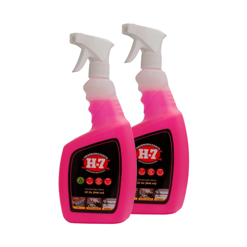 H-7 Desengrasante 32 oz 2 Unidades