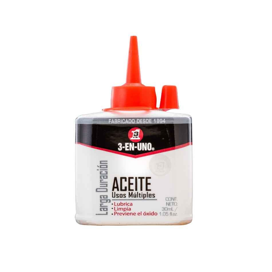 Aceite 3-en-uno Gotero 30ml X2und