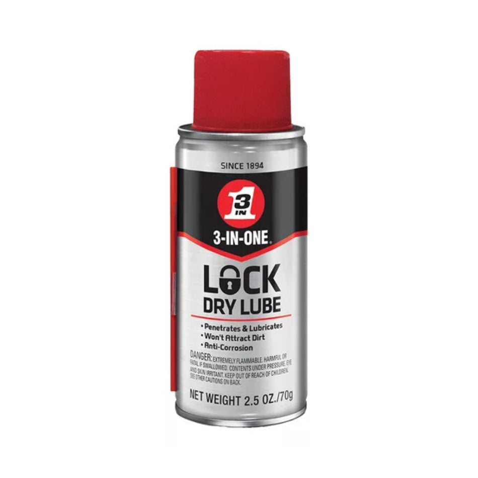 Lubricante De Candados 3-en-uno - 70g - 2.5oz