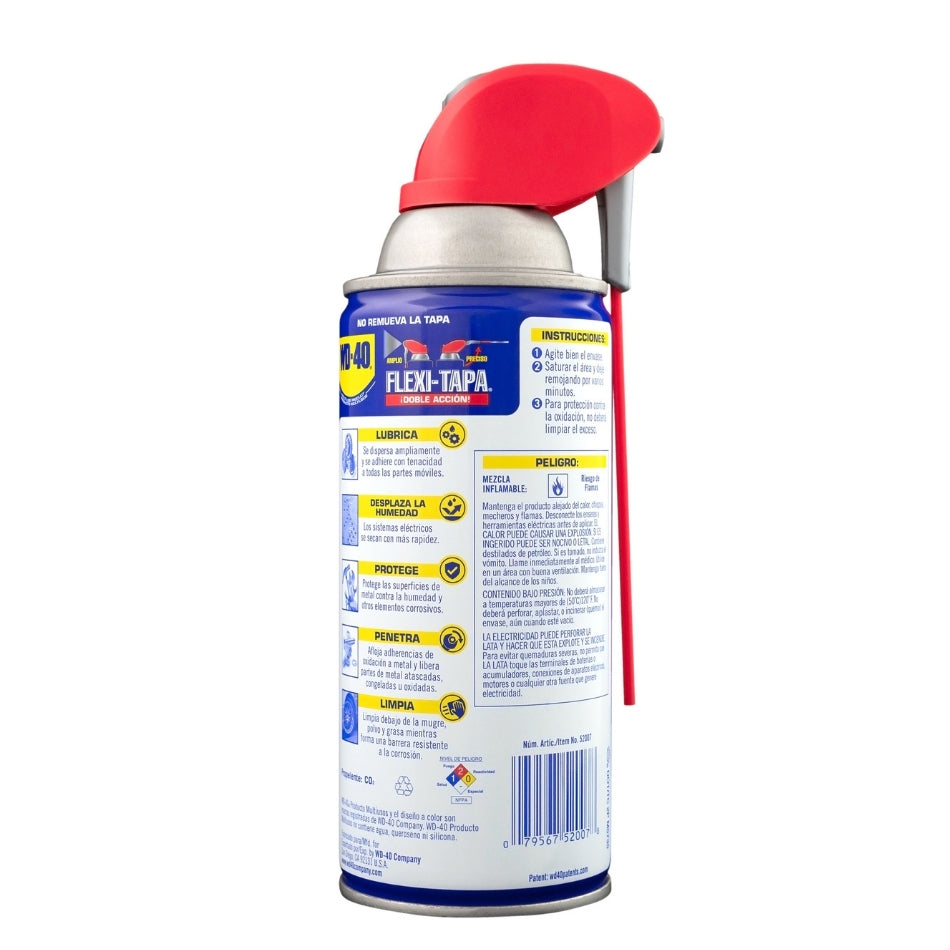 Wd-40® Lubricante Multiusos Flexitapa 306ml - 9oz