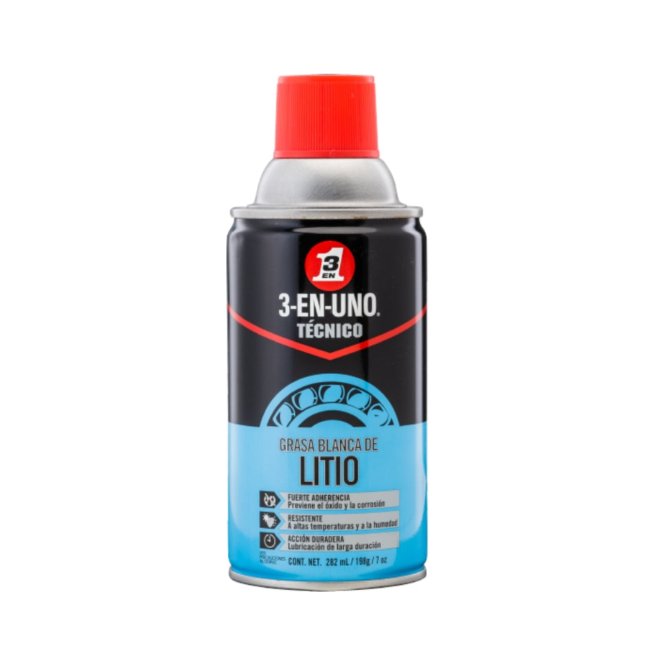 Grasa Blanca De Litio 3-en-uno Tecnico 273ml - 198g - 7oz