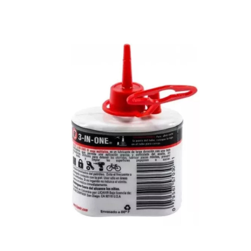 Aceite 3-en-uno Gotero 30ml X2und