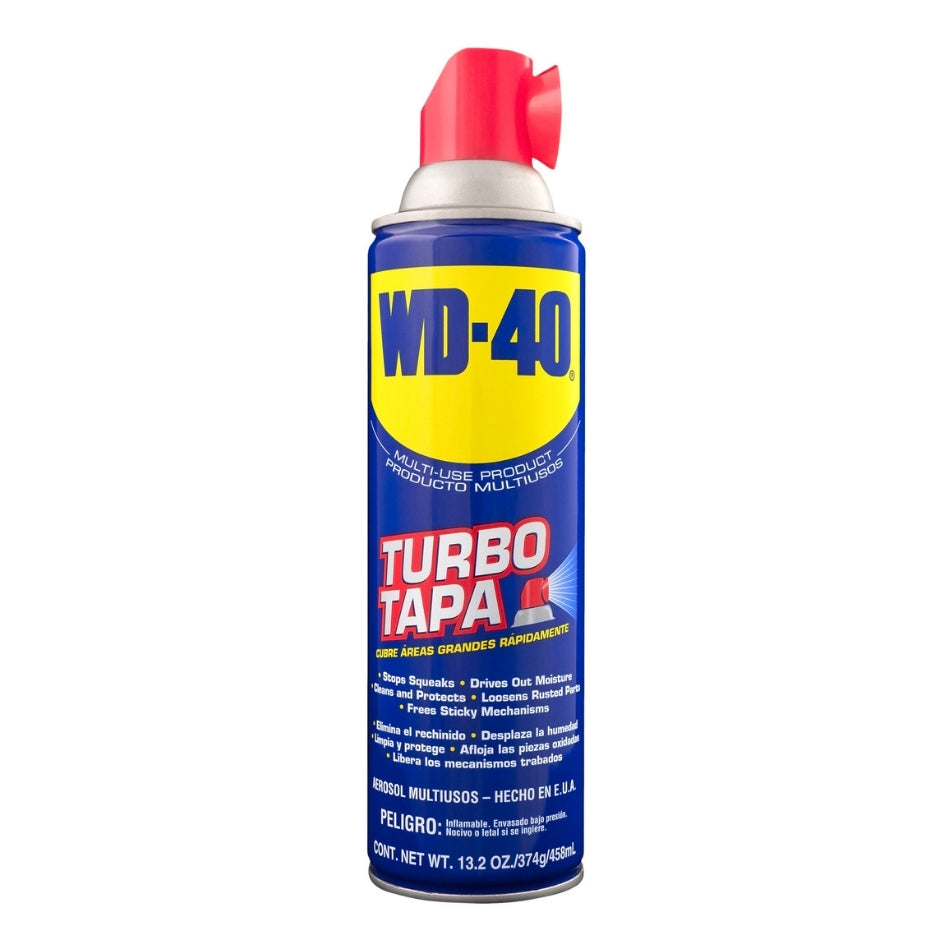Wd-40® Lubricante Multiusos Turbo Tapa 458ml/ 13.2oz X2 Und