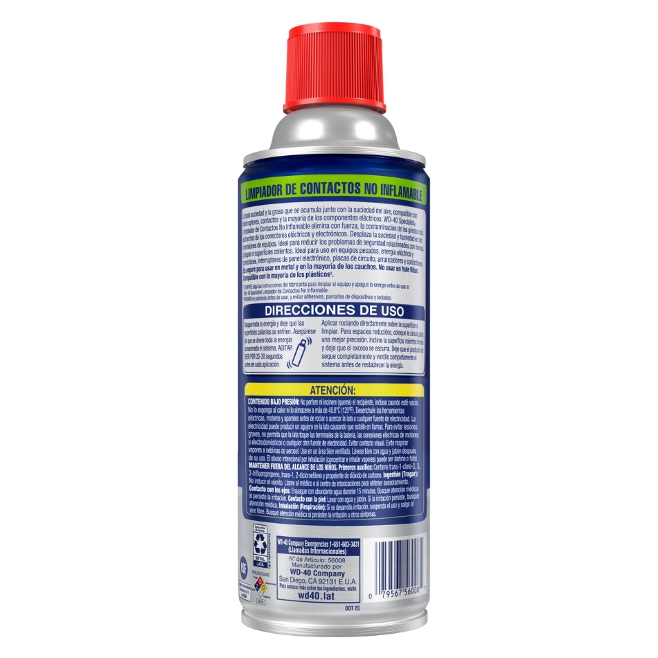 Wd-40® Specialist Limpiador De Contactos No Flamable
