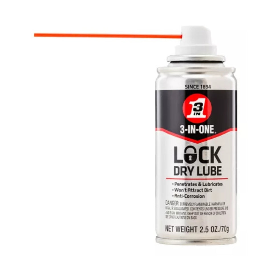 Lubricante De Candados 3-en-uno - 70g - 2.5oz