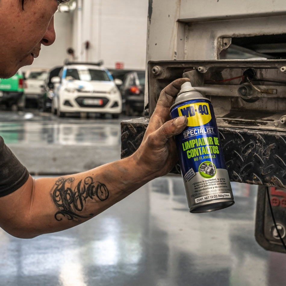 Limpiador De Contactos Wd-40®  No Flamable 13oz X2und