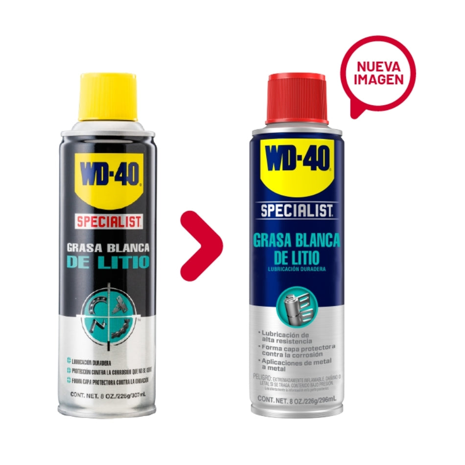 Wd-40® Specialist Grasa Blanca De Litio 8oz X2 Und