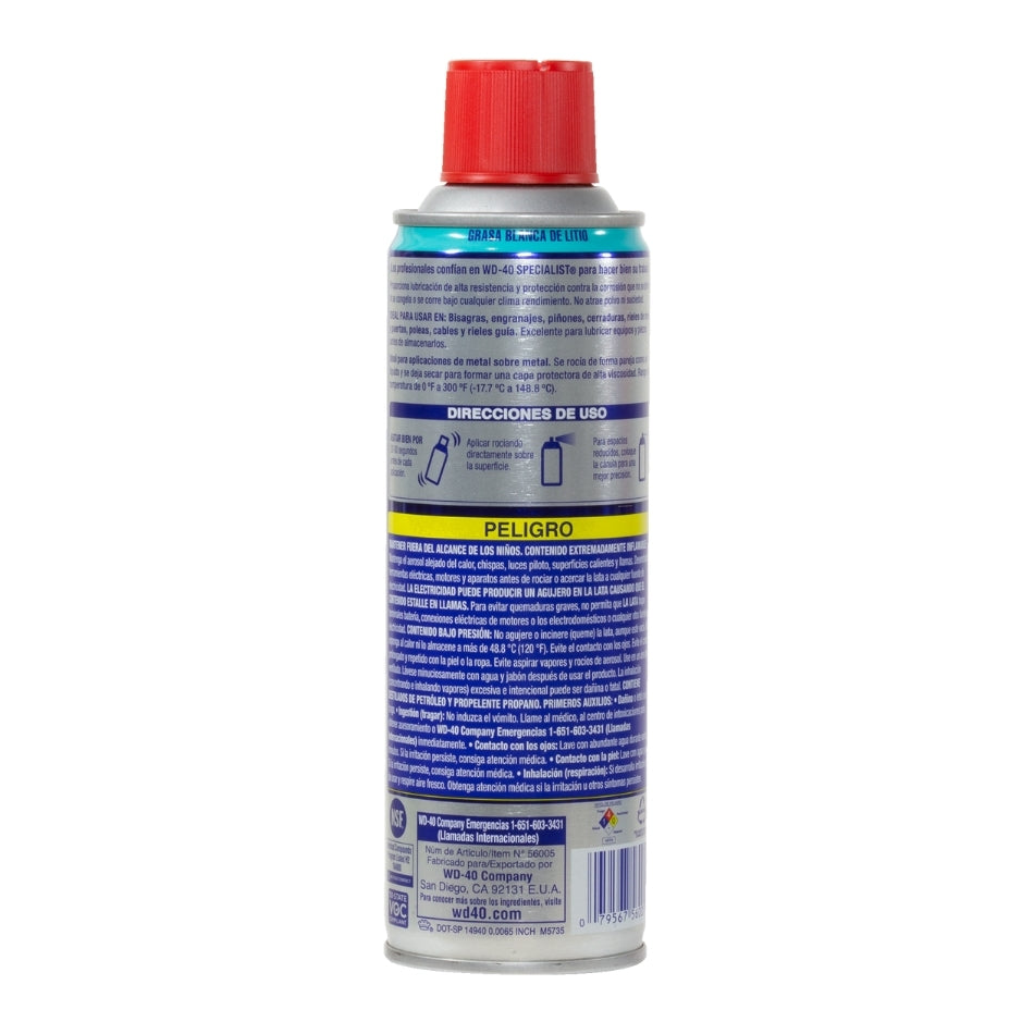 Wd-40® Specialist Grasa Blanca De Litio 8oz
