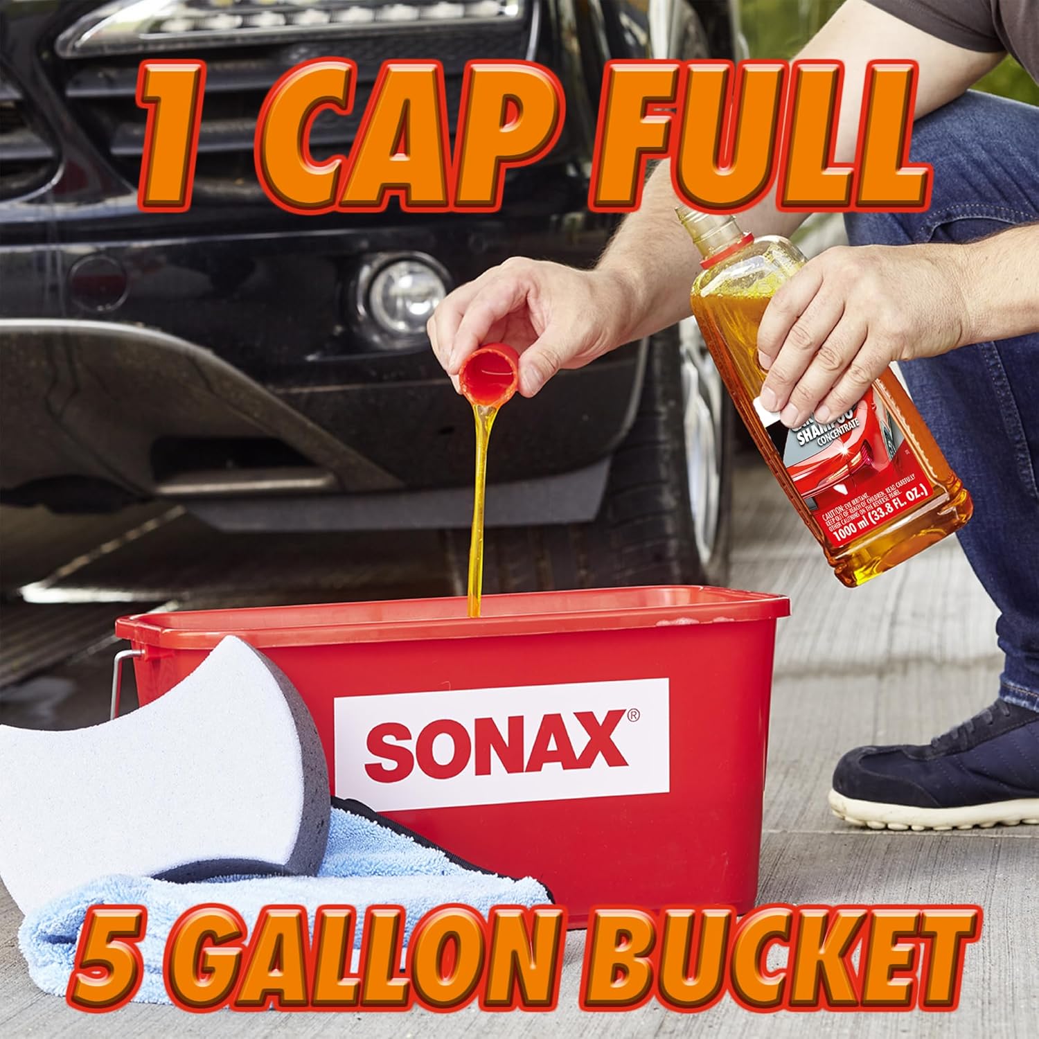Sonax Shampoo Concentrado Brillo 1 Lt