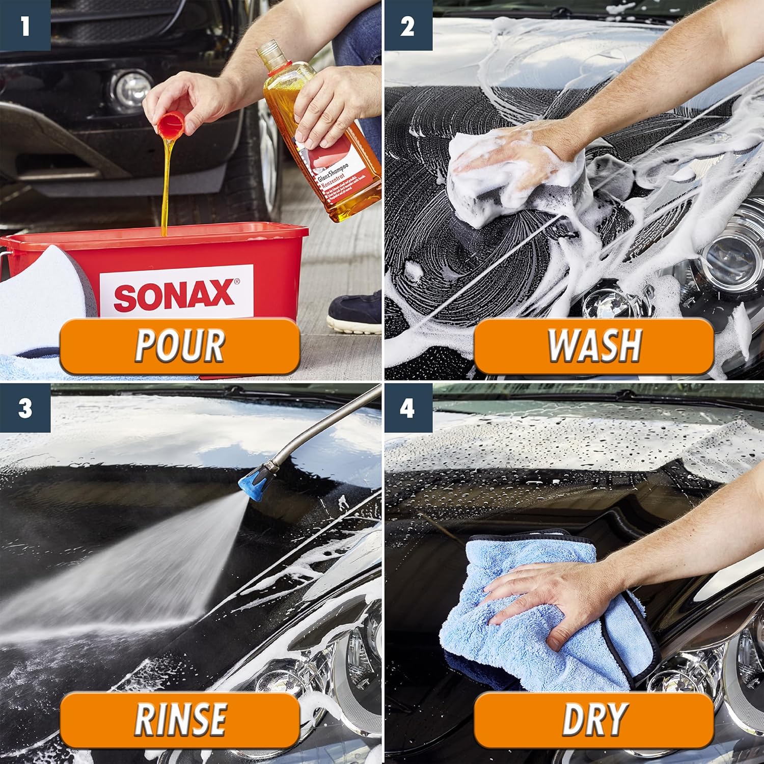 Sonax Shampoo Concentrado Brillo 1 Lt