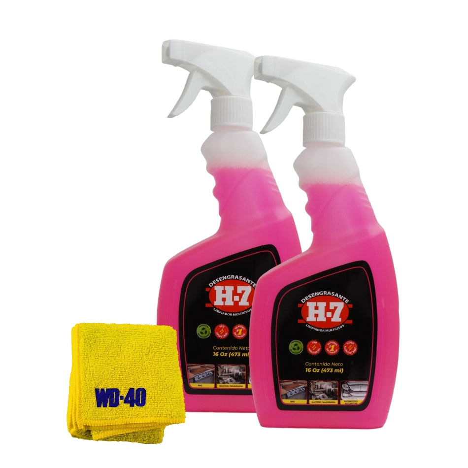 Desengrasante Biodegradable H7 Atomizador 32oz X2 Und