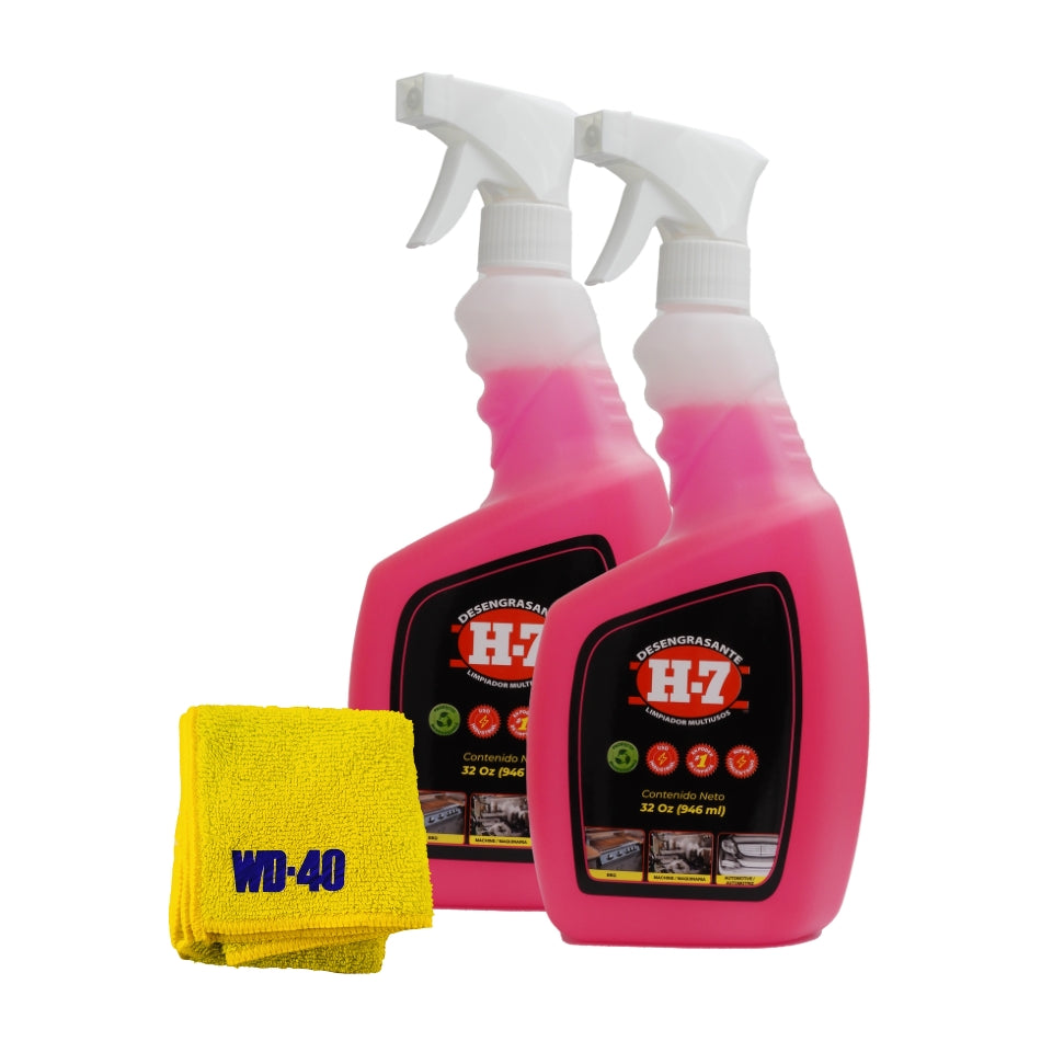 Desengrasante Biodegradable H7 Atomizador 32oz X2 Und