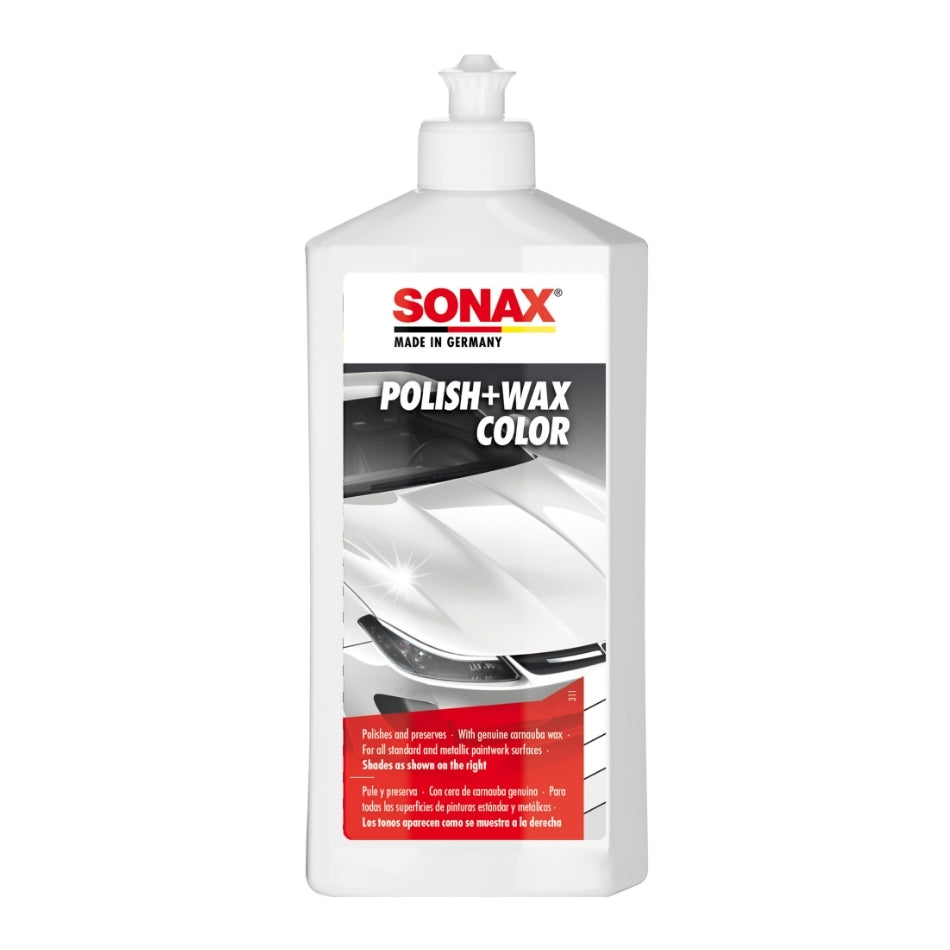 Sonax Polish + Wax Color Blanco 500ml